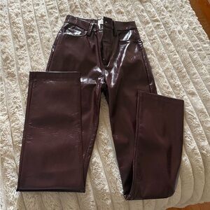Joe’s Jeans Margot leather pants